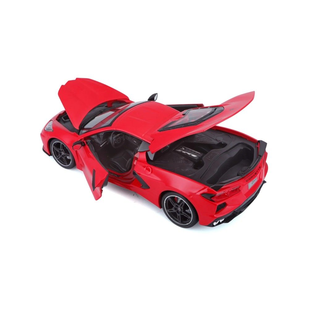 1/18 - Chevrolet Corvette C8 Stingray, Vermelho, 2020