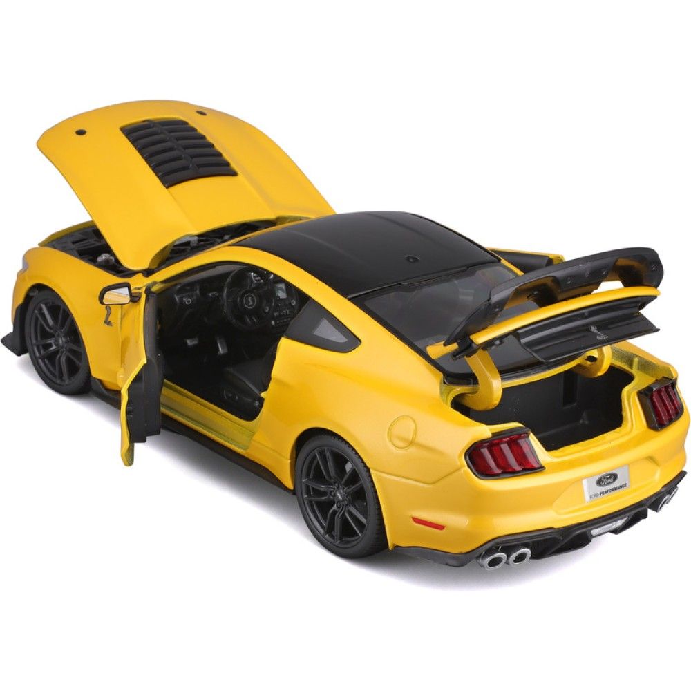 1/18 - Ford Mustang Shelby GT500, Amarelo, 2020