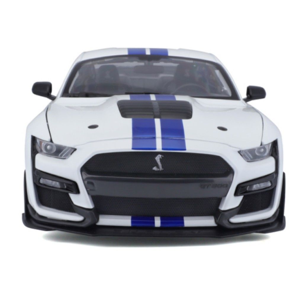 1/18 - Ford Mustang Shelby GT500, Branco, 2020
