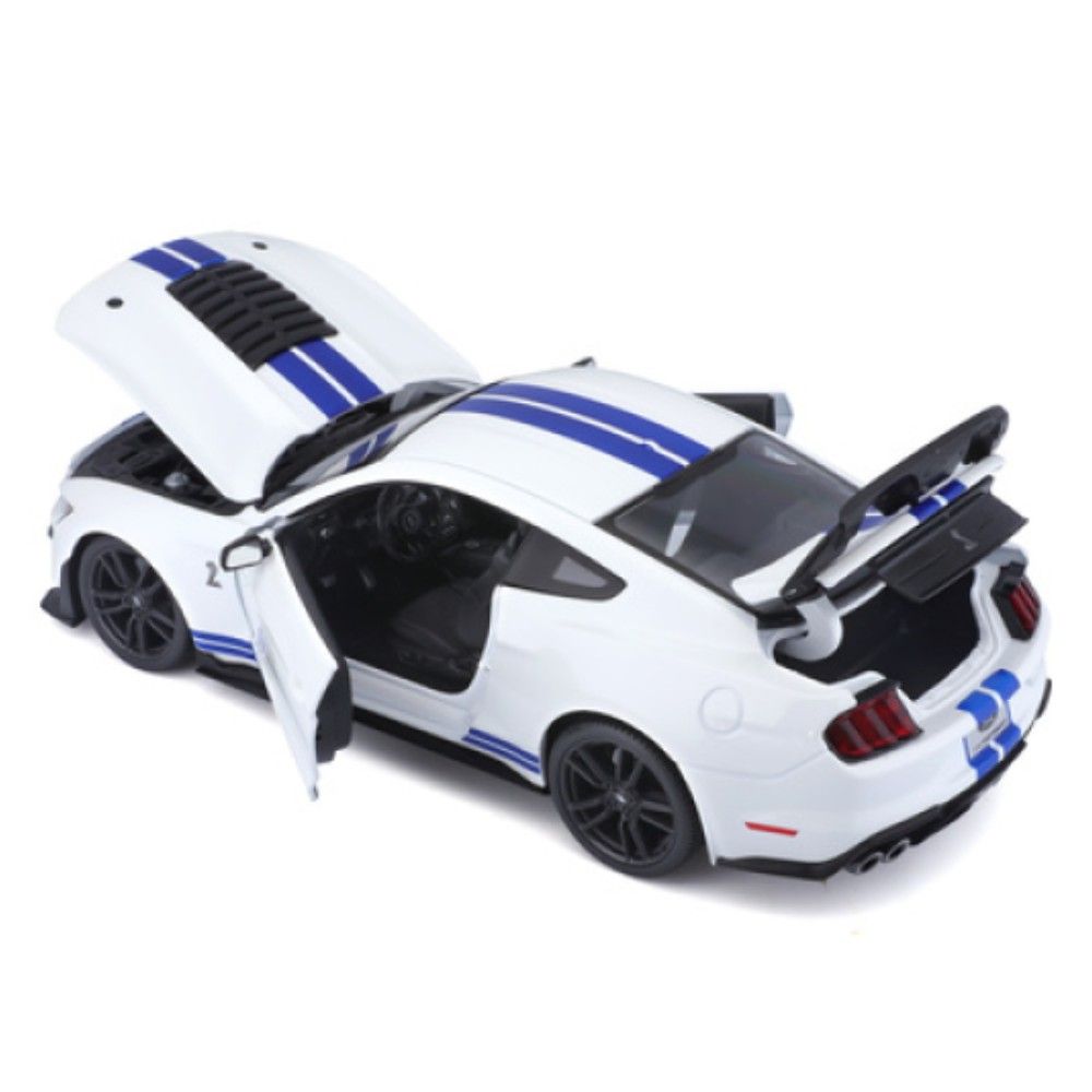 1/18 - Ford Mustang Shelby GT500, Branco, 2020