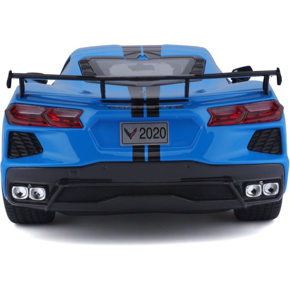 1/18 - Chevrolet Corvette Stingray (C8), Azul, 2020