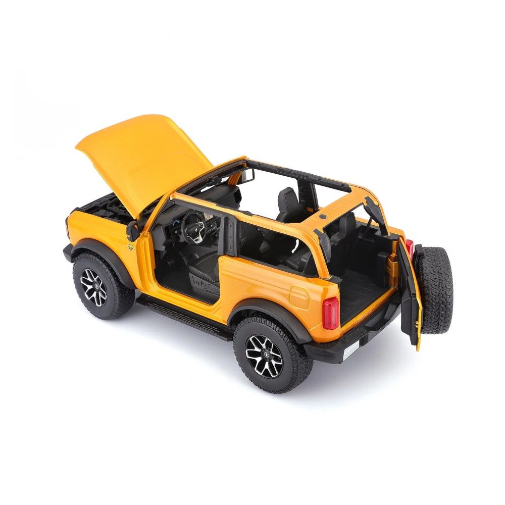 1/18 - Ford Bronco Badlands, Laranja, 2021