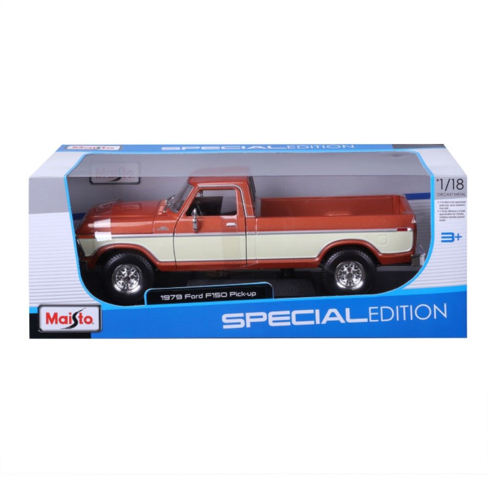 1/18 - Ford F-150 Pick-Up, Castanho, 1979 - Edição Especial