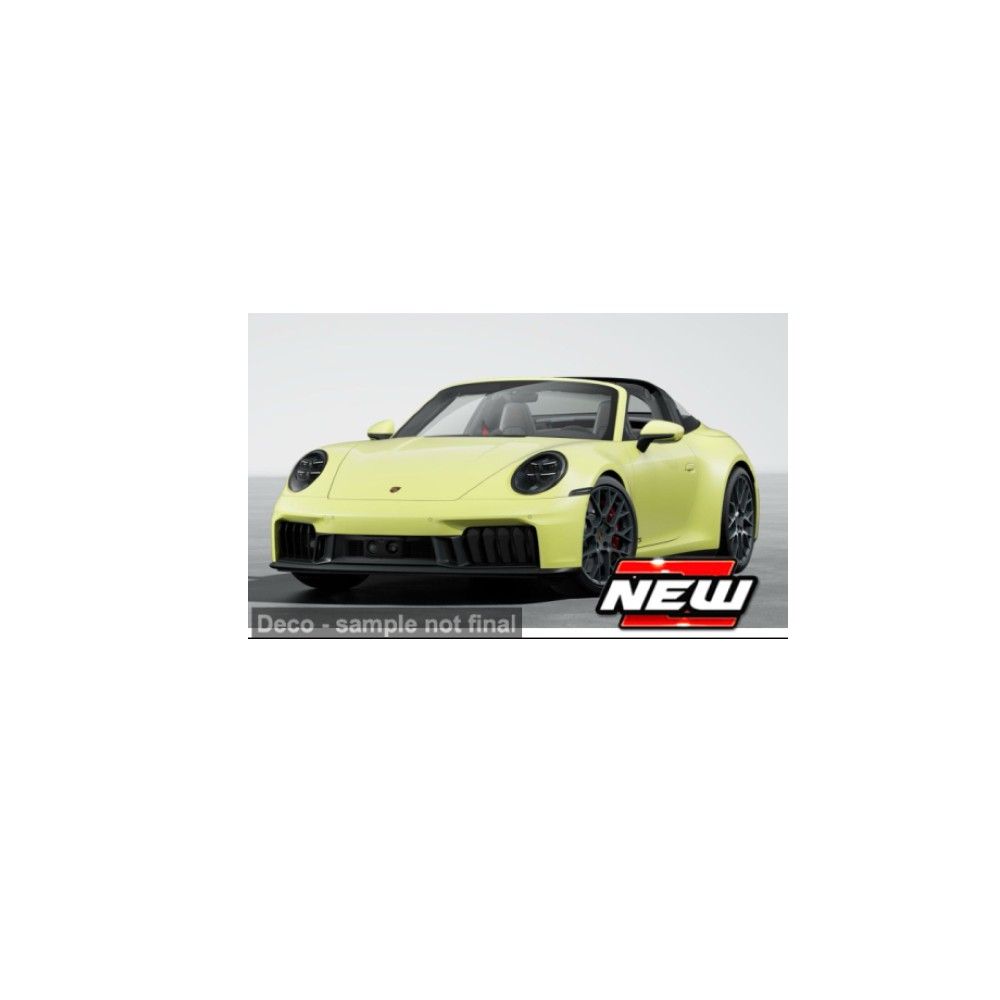 1/18 - Porsche 911 (992.2) Targa 4 GTS Hybrid, Amarelo, 2025