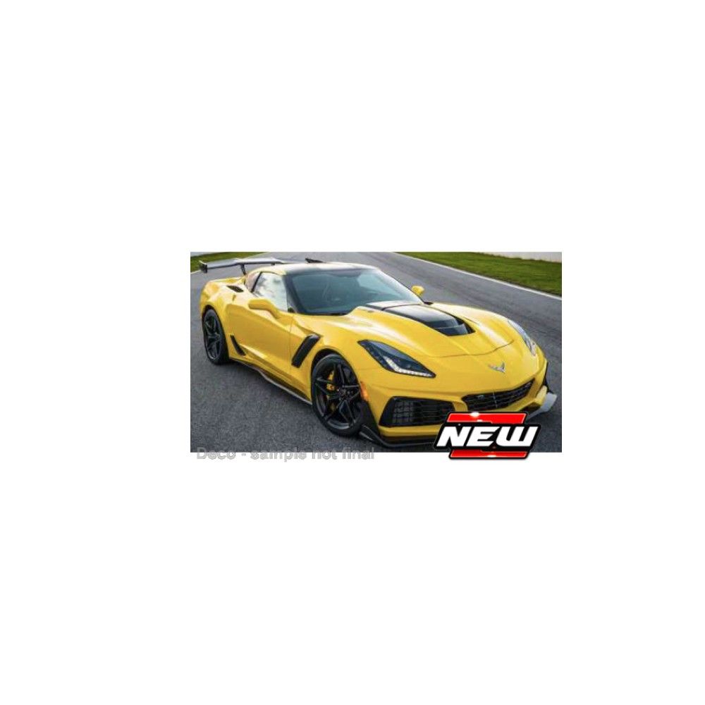 1/18 - Chevrolet Corvette ZR1, Amarelo