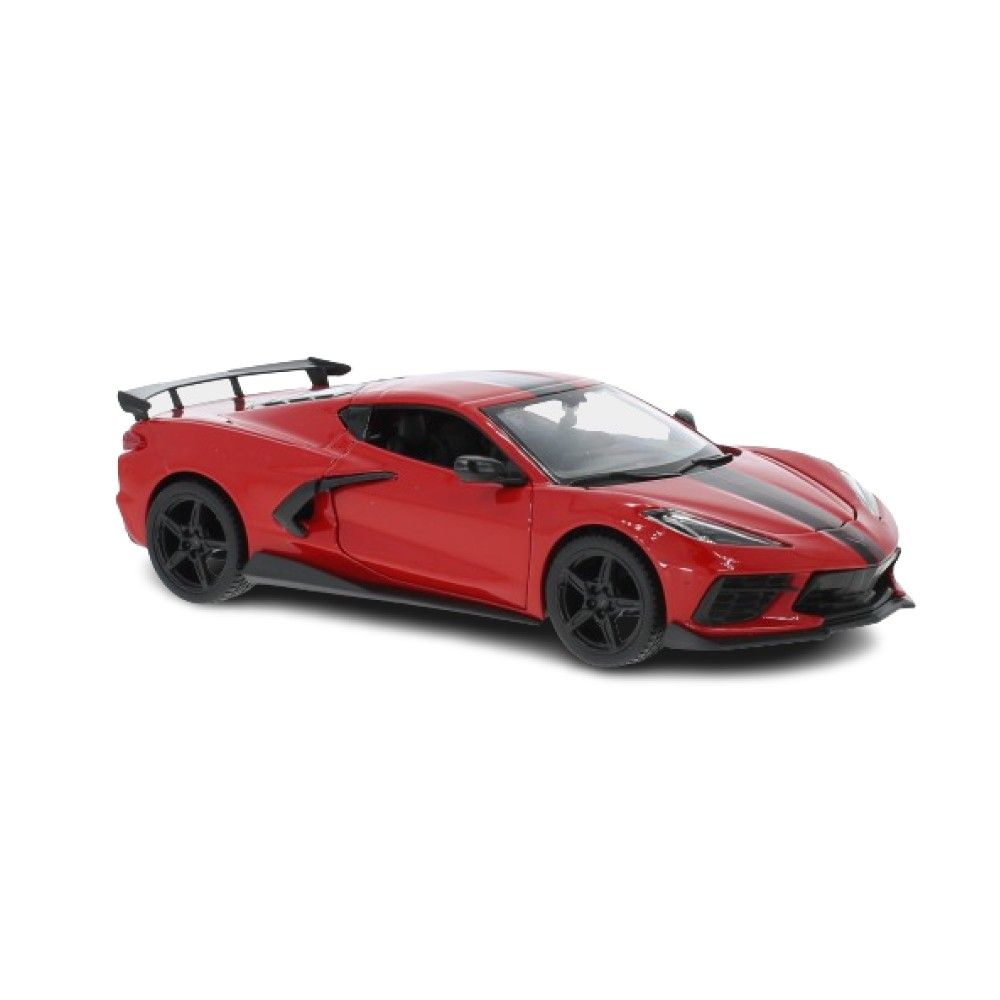 1/24 - Chevrolet Corvette Stingray C8, 2020, vermelho