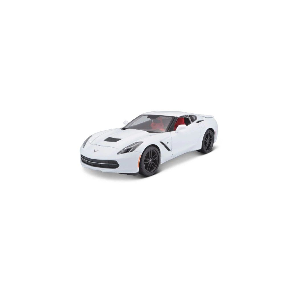 1/18 - Chevrolet Corvette Stingray Z51 (C7), Branco, 2014