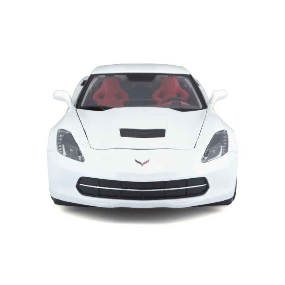 1/18 - Chevrolet Corvette Stingray Z51 (C7), Branco, 2014