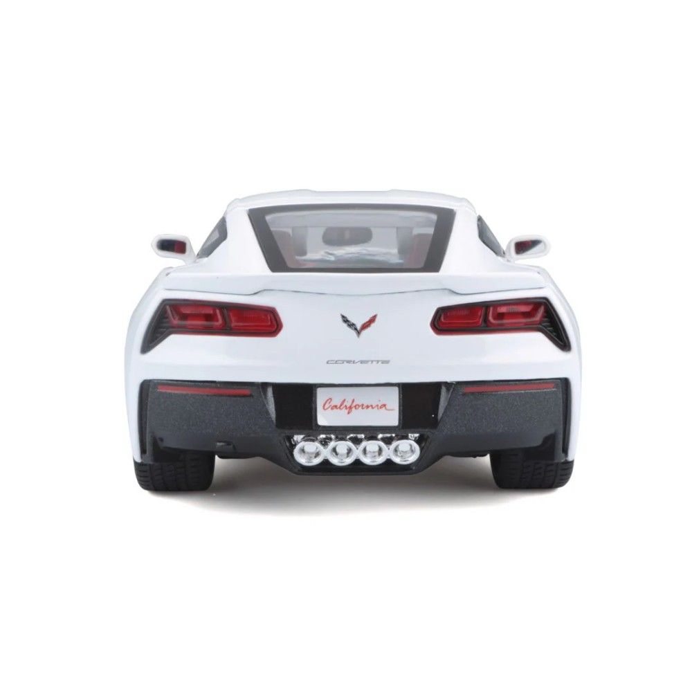 1/18 - Chevrolet Corvette Stingray Z51 (C7), Branco, 2014