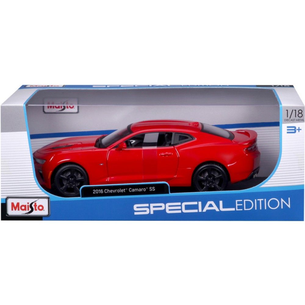 1/18 - Chevrolet Camaro SS, Vermelho, 2016