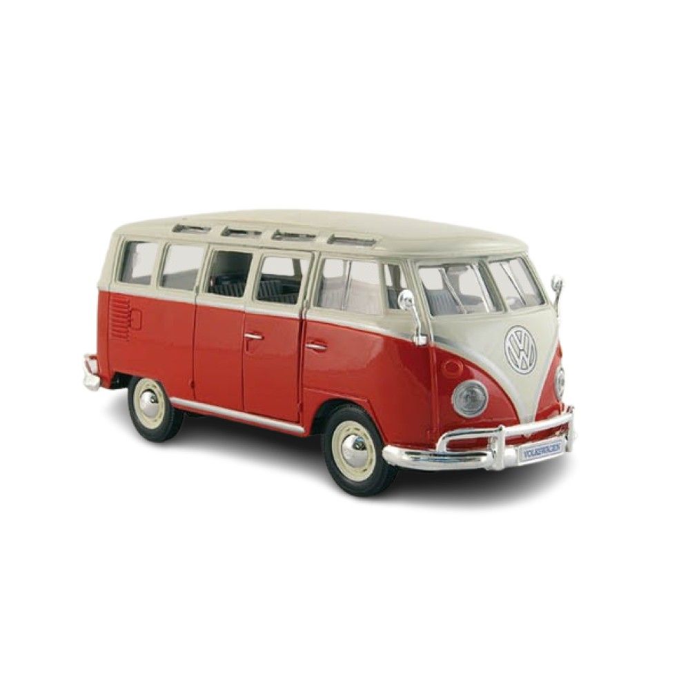1/24 - VW T1 Bus Samba, vermelho