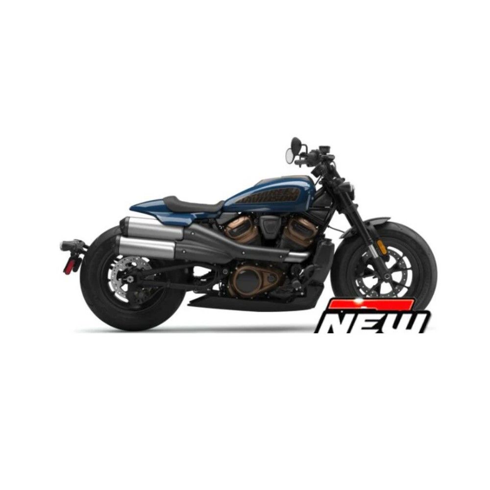 1/12 - Harley Davidson Sporster S, 2024, azul
