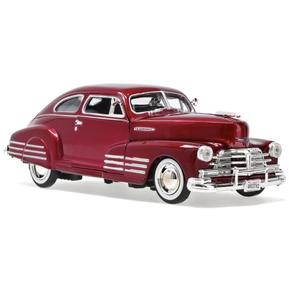 1/24 - Chevrolet Fleetline Aerosedan, 1948, vermelho