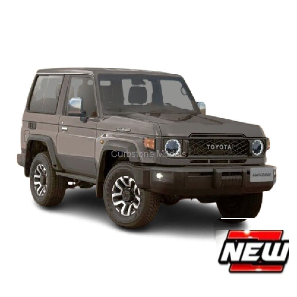 1/24 - Toyota Land Cruiser 70, cinza