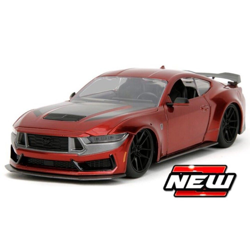 1/24 - Ford Mustang Dark Horse, 2024, vermelho