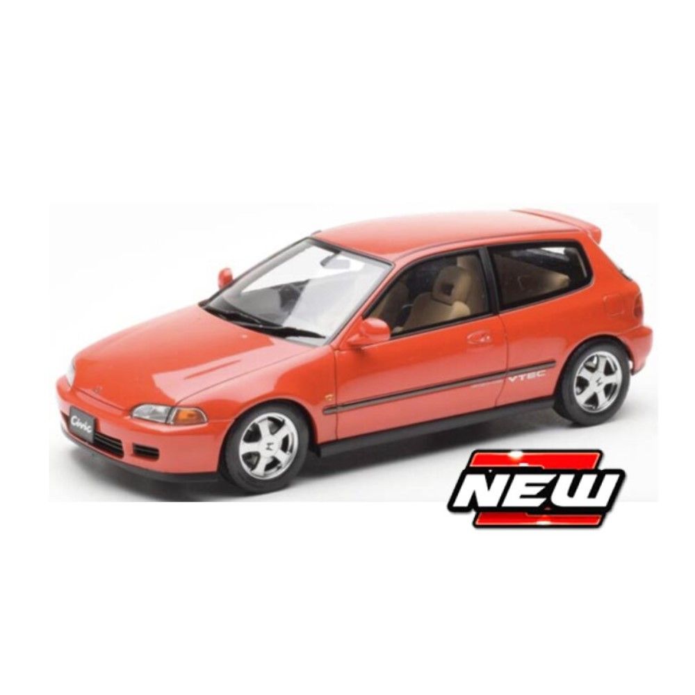 1/24 - Honda Civic EG6 VTEC, Vermelho, 1993