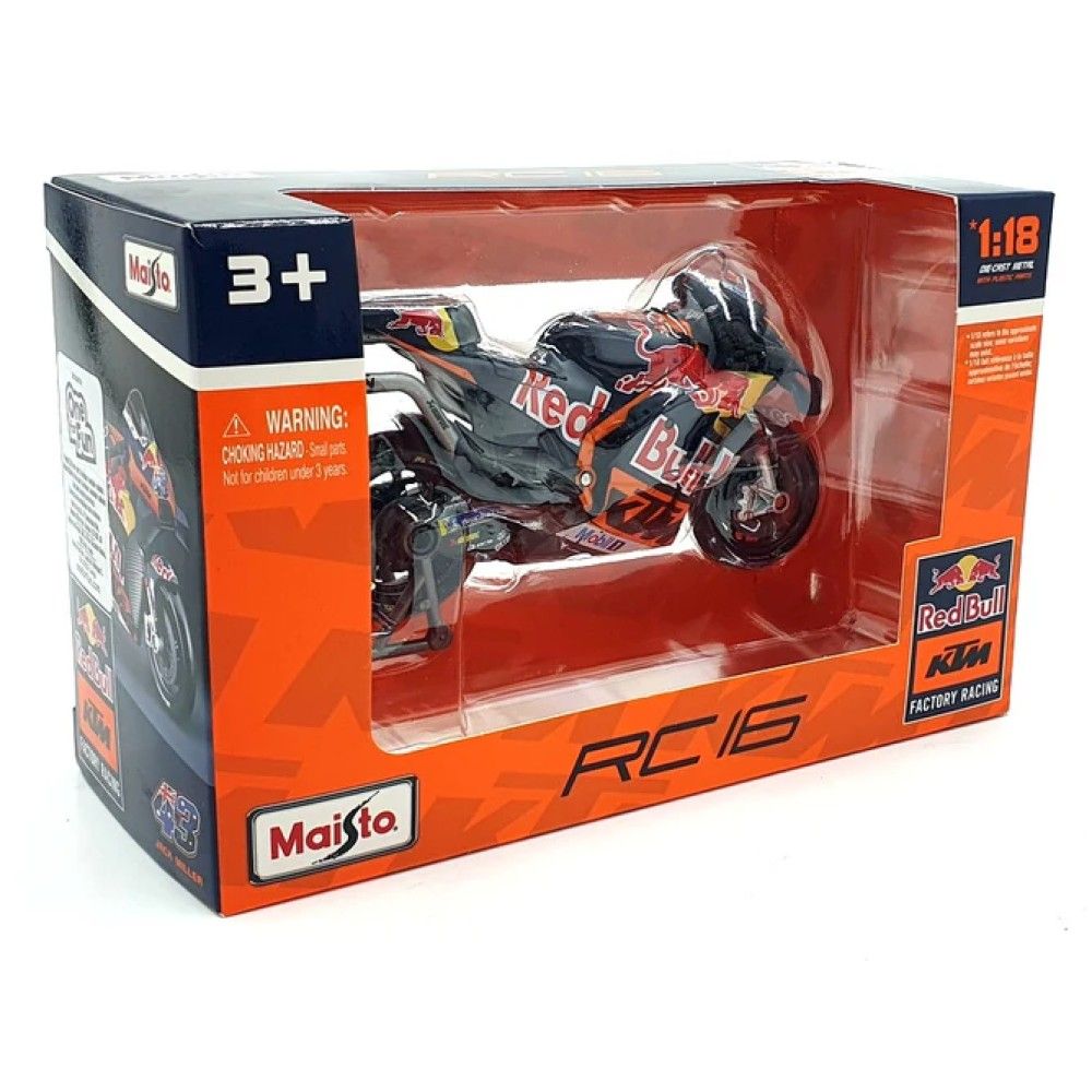 1/18 - KTM RC16 MotoGP 2023 Red Bull KTM Factory Racing #33 - Brad Binder