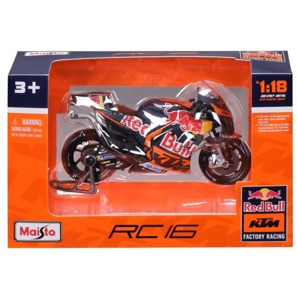 1/18 - KTM RC16 MotoGP 2023 Red Bull KTM Factory Racing #43 - Jack Miller