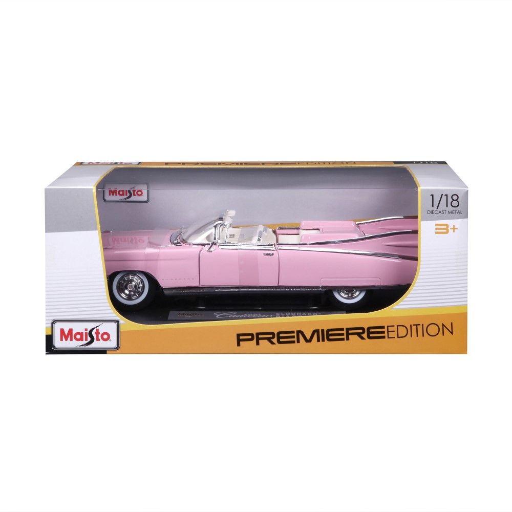 1/18 - Cadillac Eldorado Cabrio, Rosa, 1959