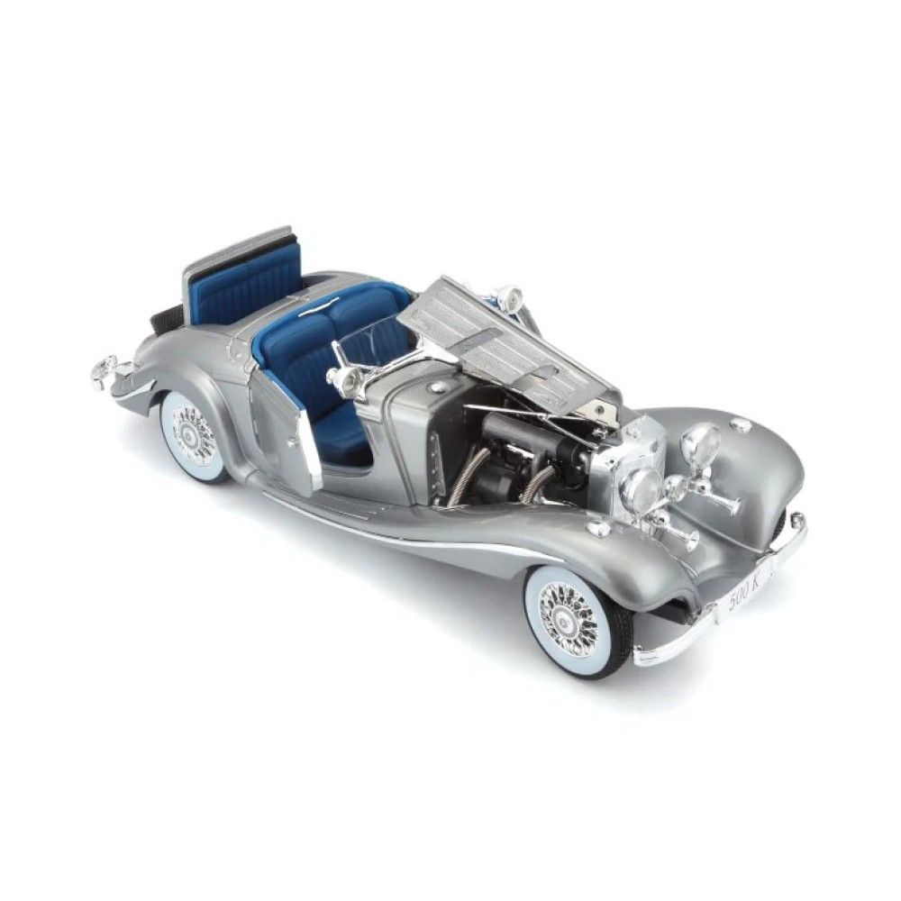 1/18 - Mercedes 500 K, Cinza, 1936