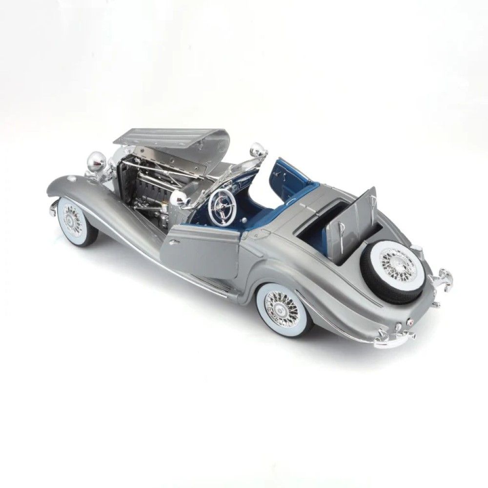 1/18 - Mercedes 500 K, Cinza, 1936
