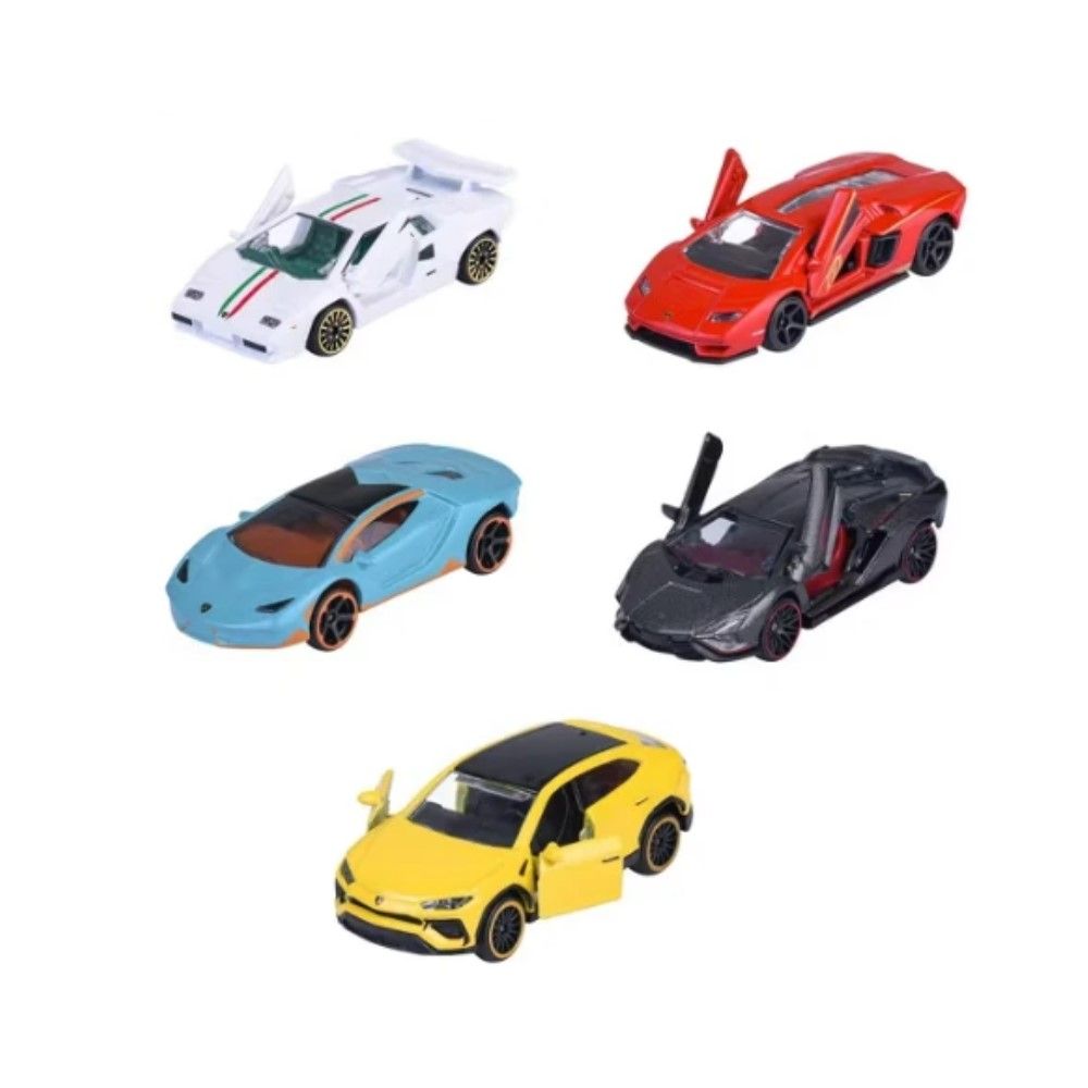Gift Set com 5 veículos - Edição Especial Lamborghini