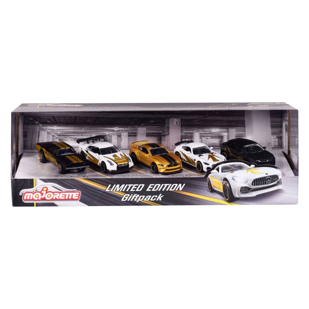 Gift Set com 5 veículos - Edição Especial Limitada