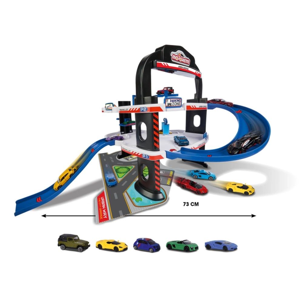 Garagem Urbana de 3 niveis com 5 carros incluidos