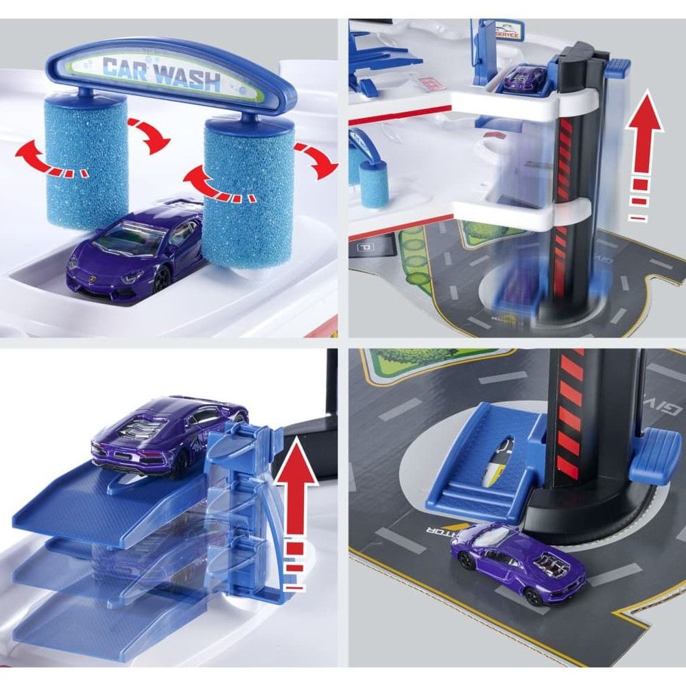 Garagem Urbana de 3 niveis com 5 carros incluidos