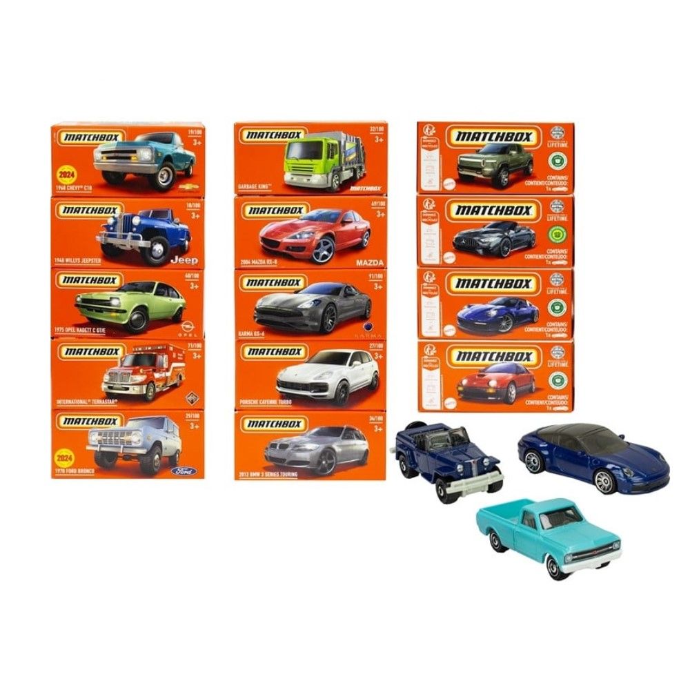 Matchbox - Coleção Drive Your Adventure (Cx.24 unidades)