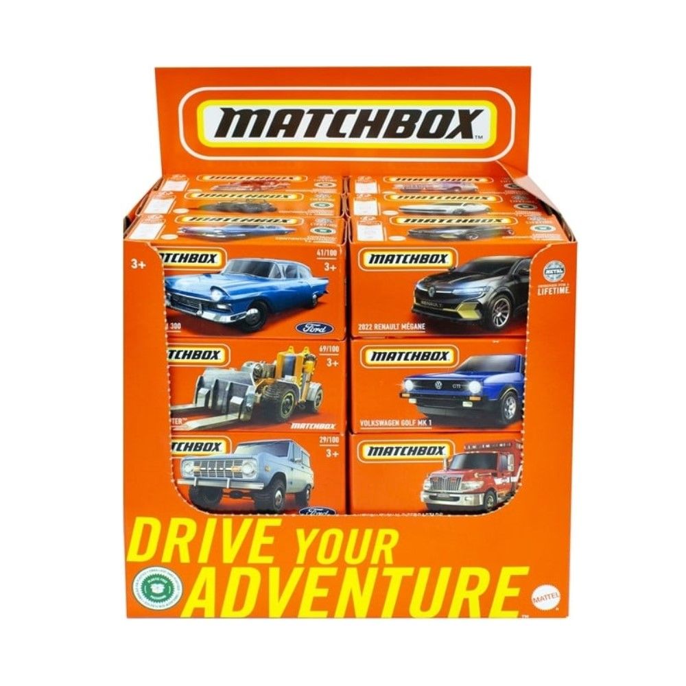Matchbox - Coleção Drive Your Adventure (Cx.24 unidades)