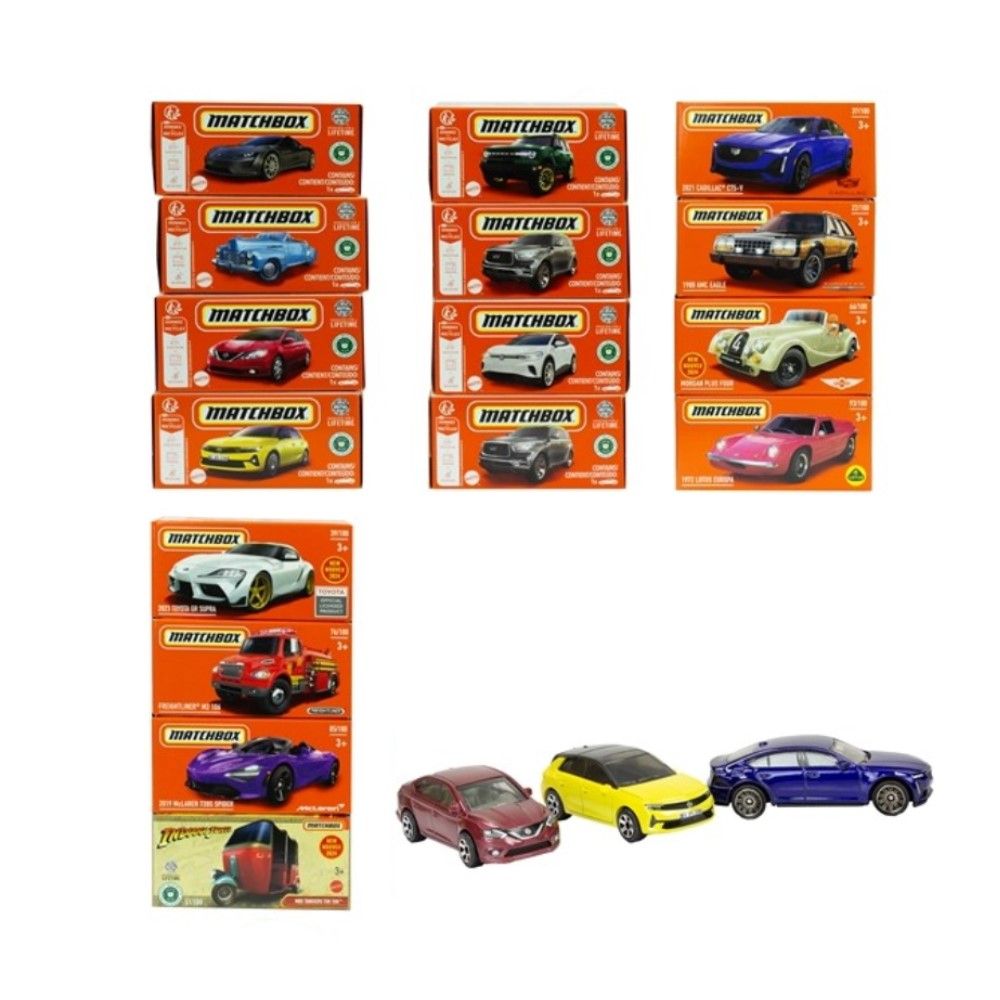 Matchbox - Coleção Drive Your Adventure (Cx.24 unidades)