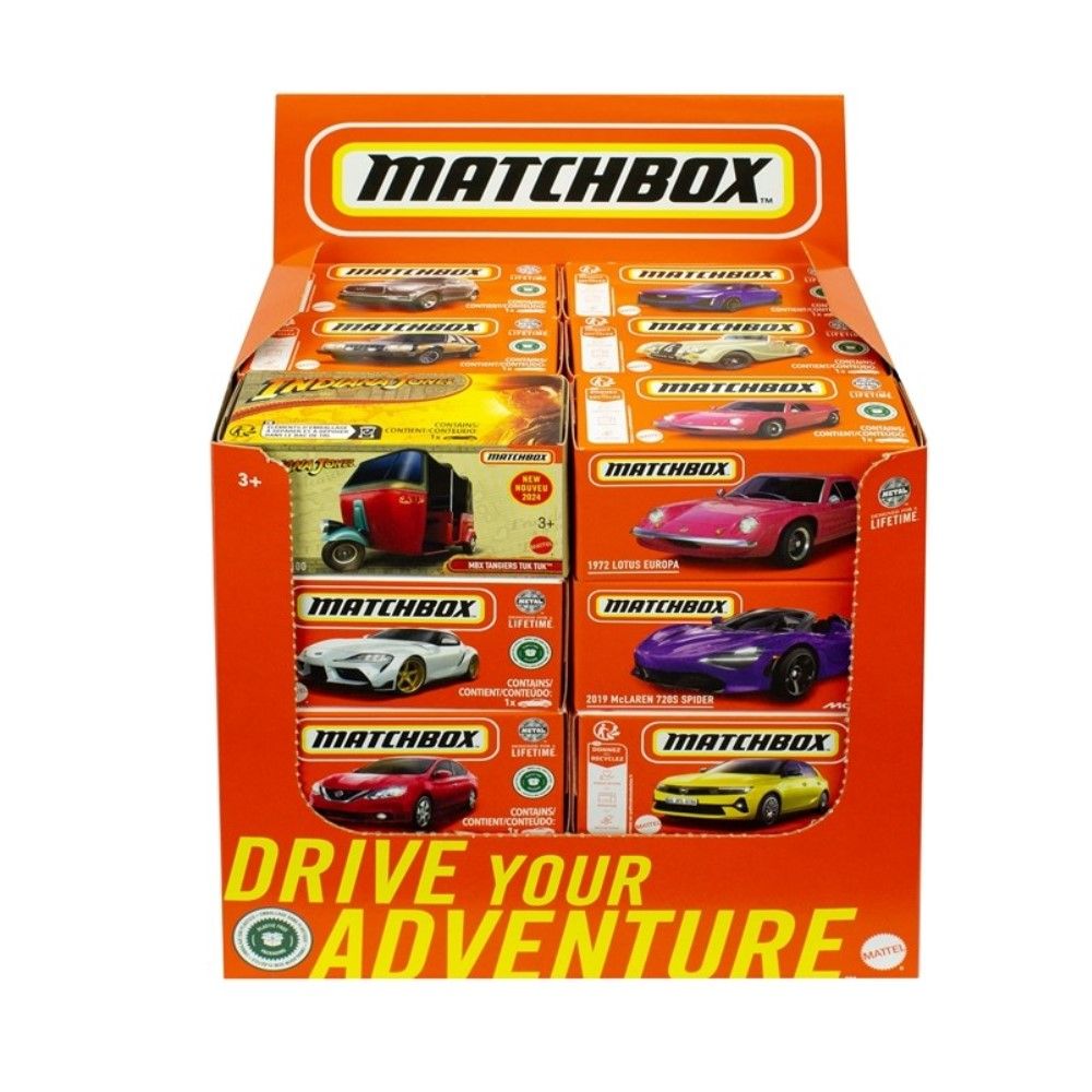 Matchbox - Coleção Drive Your Adventure (Cx.24 unidades)