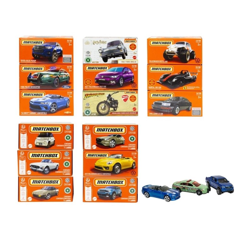 Matchbox - Coleção Drive Your Adventure (Cx.24 unidades)