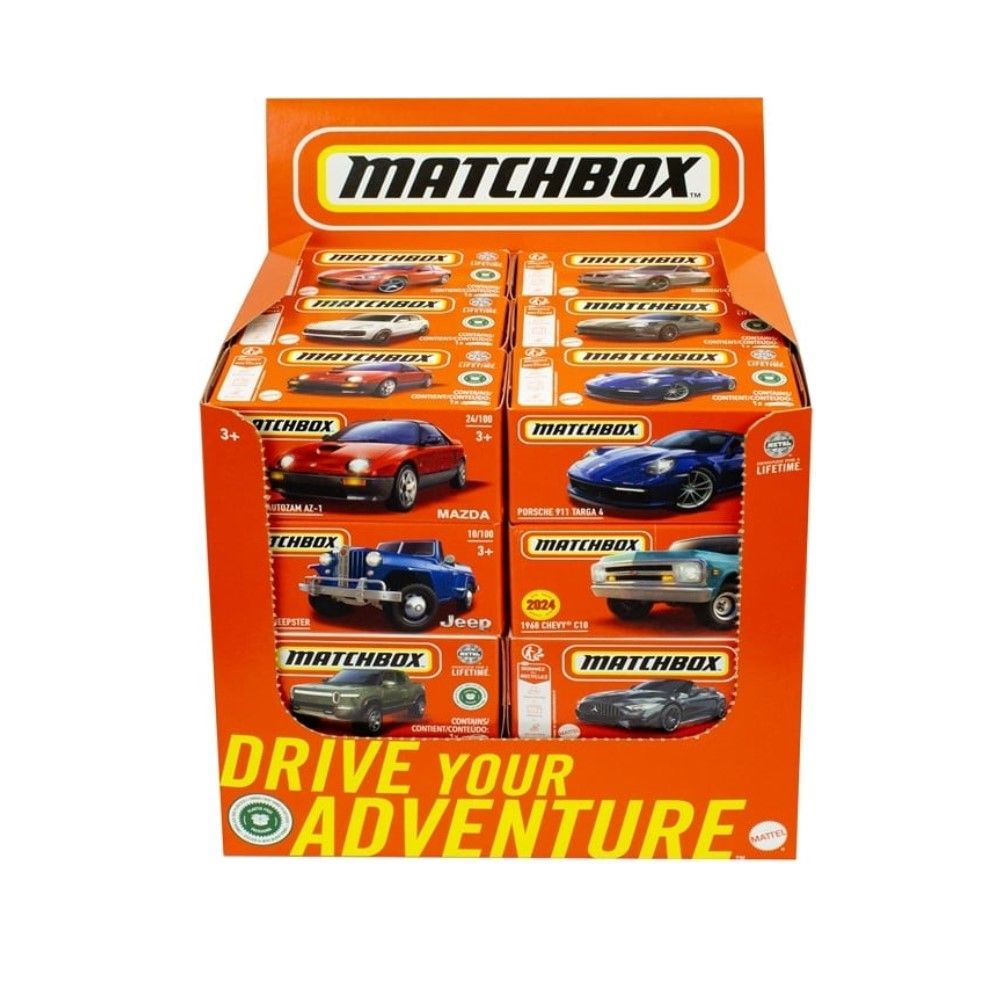 Matchbox - Coleção Drive Your Adventure (Cx.24 unidades)