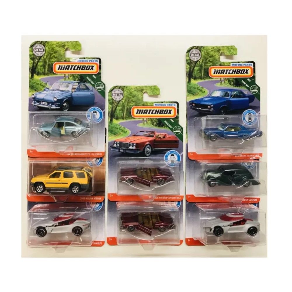 Matchbox - Sortido de veículos com portas de abrir