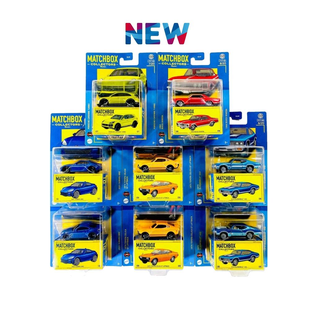 Matchbox - Sortido Serie Lifetime (Cx.8 unidades)