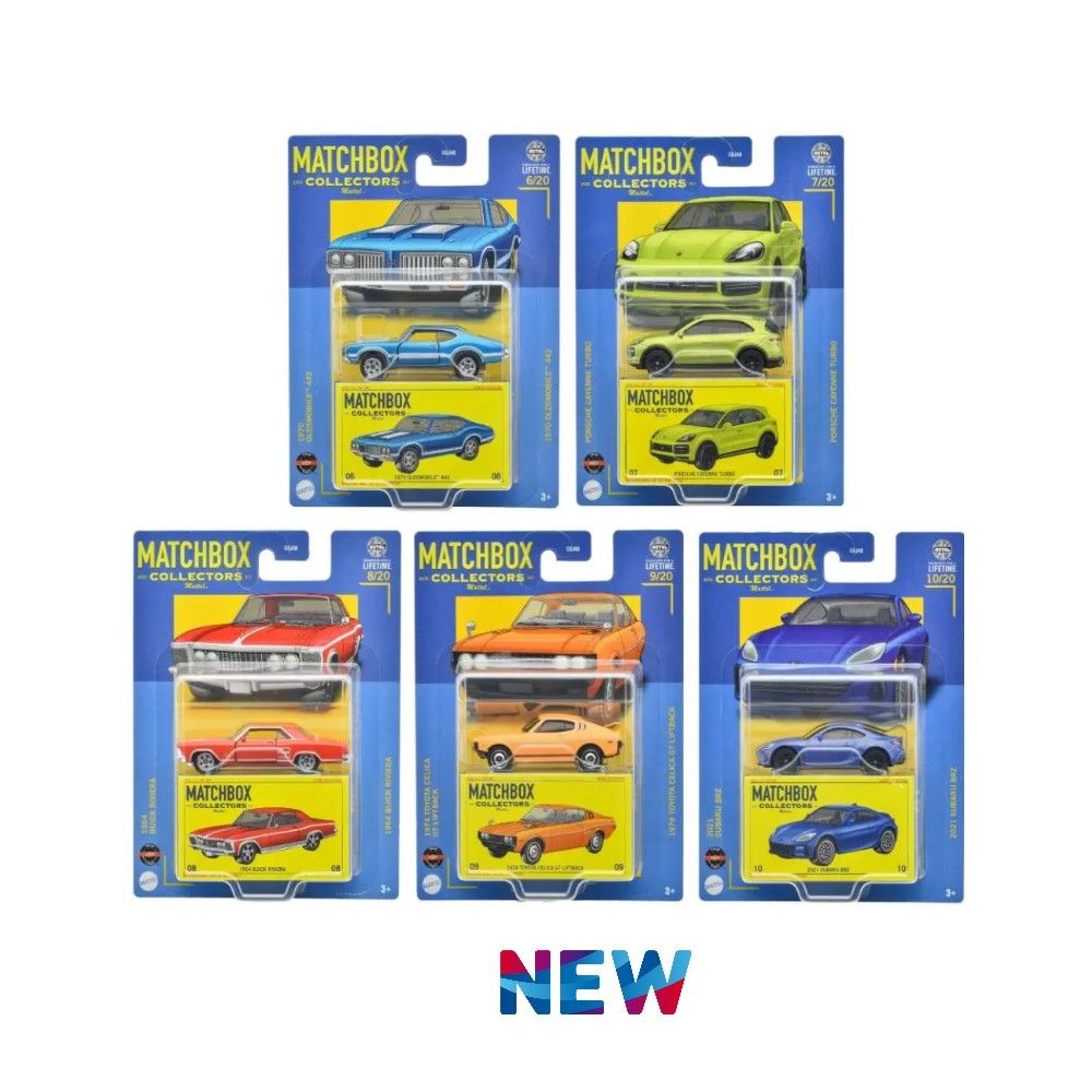 Matchbox - Sortido Serie Lifetime (Cx.8 unidades)