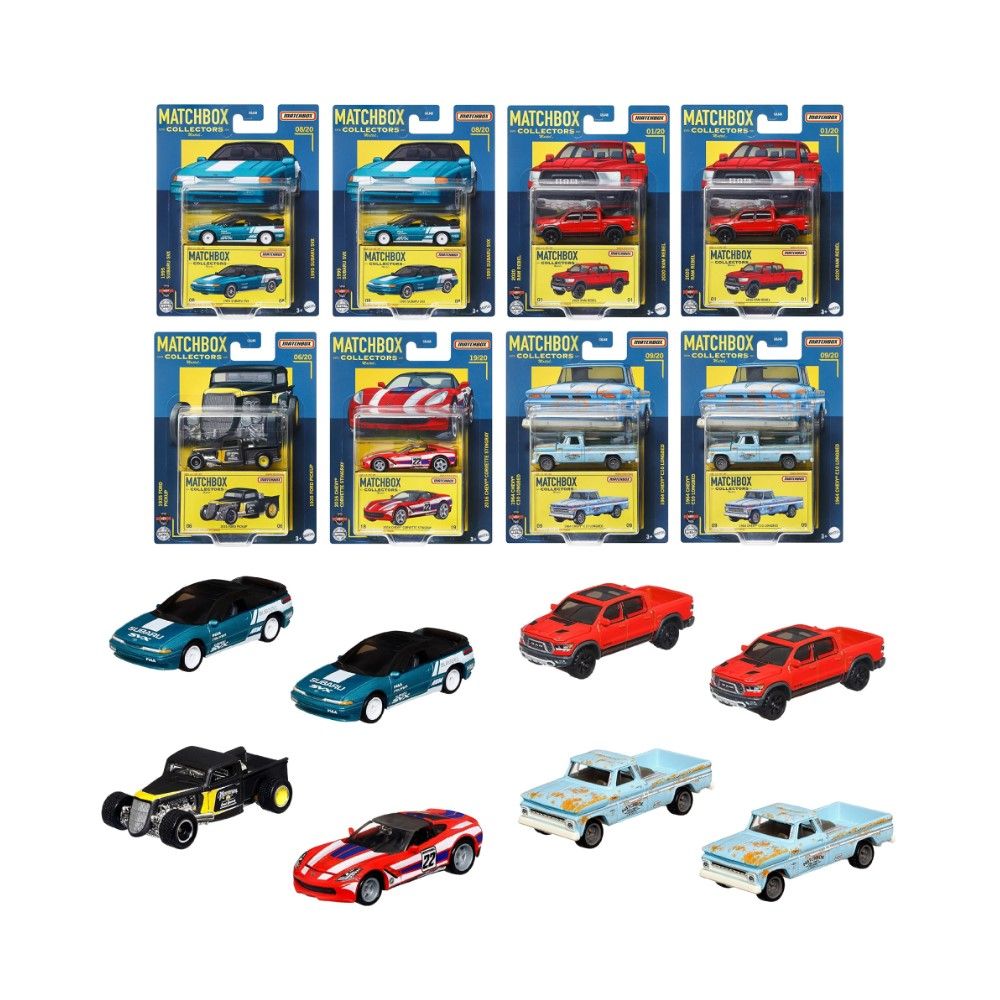 Matchbox - Sortido Serie Lifetime (Cx.8 unidades)