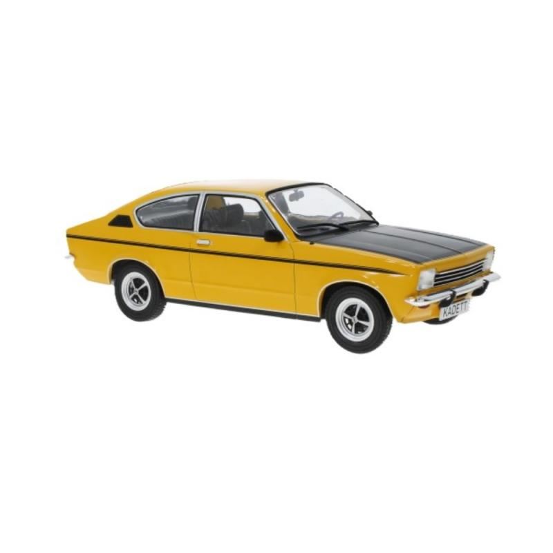 1/18 - Opel Kadett C Coupe SR, amarelo/preto, 1975