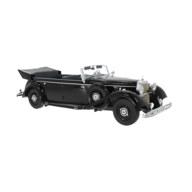 1/18 - Mercedes 770 (W150) Convertible, preto, 1938