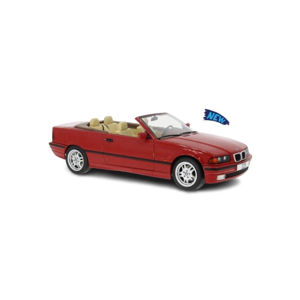 1/18 - BMW 3er (E36) Cabrio, vermelho, 1996