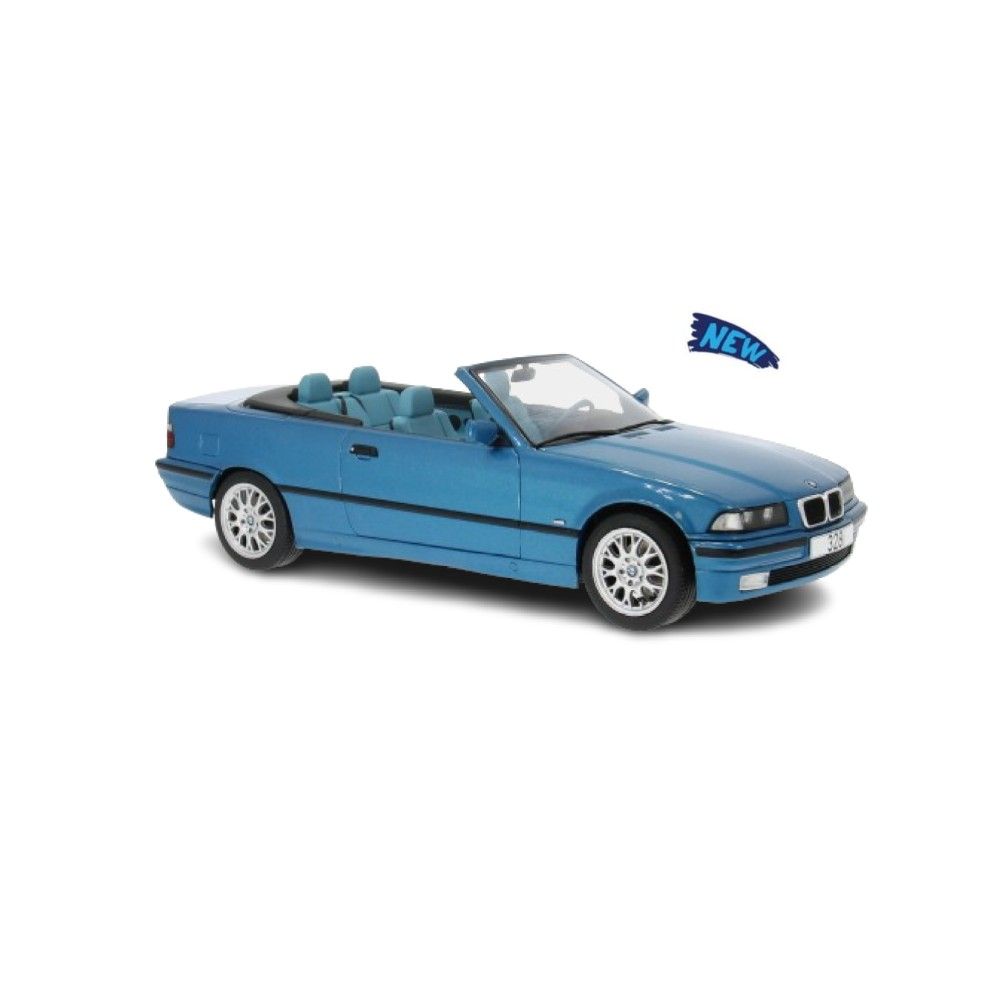 1/18 - BMW 3er (E36) Cabrio, turquesa, 1996