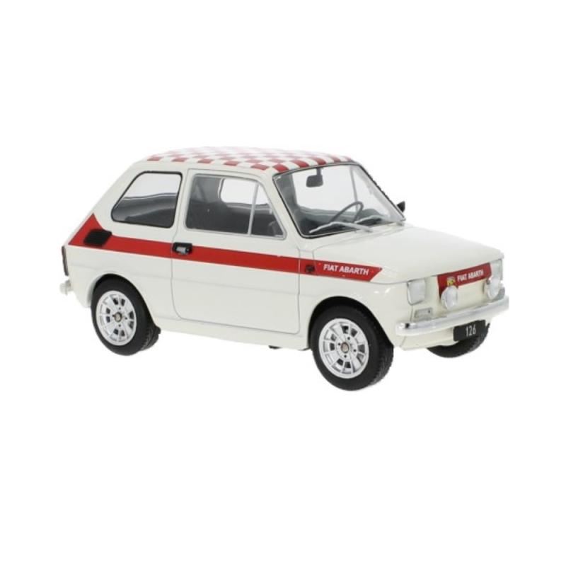 1/18 - Fiat 126 Abarth-Look, branco, 1972