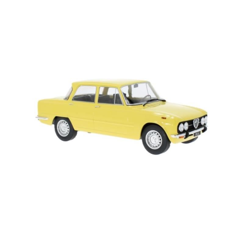 1/18 - Alfa Romeo Giulia Nuova Super, amarelo claro, 1974