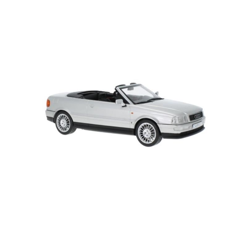 1/18 - Audi Cabriolet, prateado, 1991