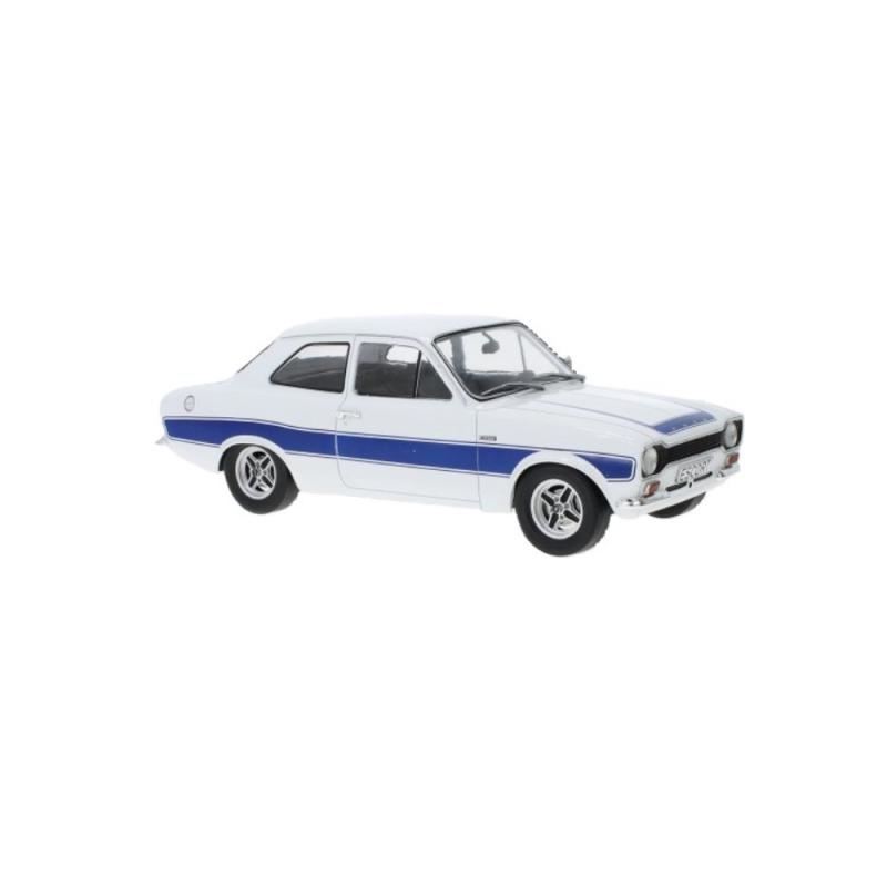 1/18 - Ford Escort MK I RS 2000, branco/azul, 1973