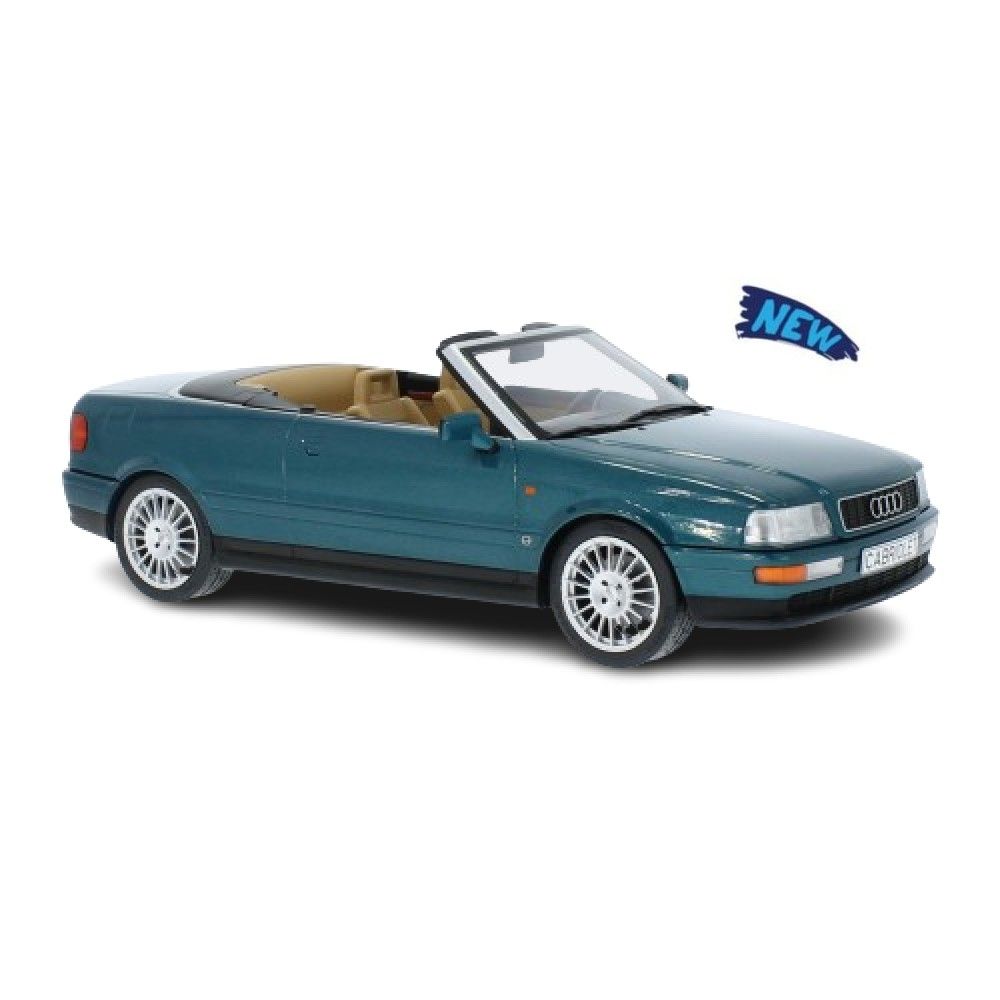 1/18 - Audi Cabriolet, azul, 1991