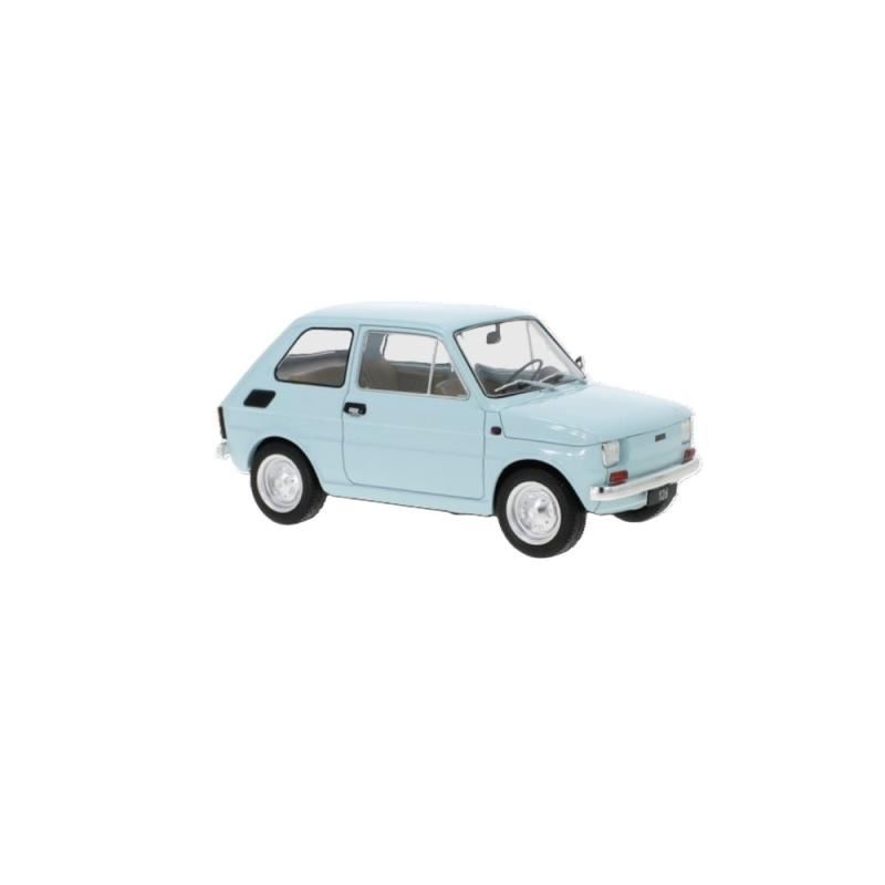 1/18 - Fiat 126, azul claro, 1972