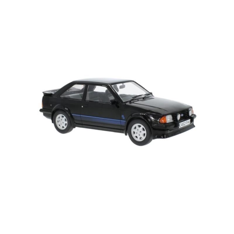 1/18 - Ford Escort MK III RS Turbo, preto, 1985